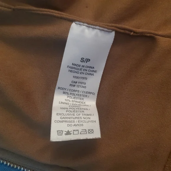 Brown Faux Suede Crop Top from Dynamite - Picture 5 of 7